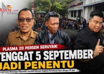 Ujian Pemkab Seruyan Menjelang Tenggat 5 September Tuntutan Plasma Warga 4 Desa