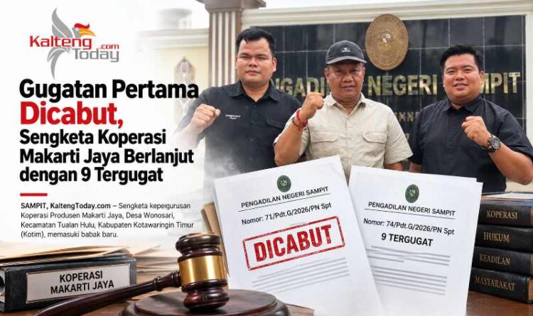 Gugatan Pertama Dicabut, Sengketa Koperasi Makarti Jaya Berlanjut dengan 9 Tergugat