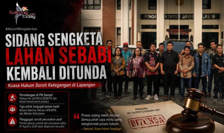 Sidang Sengketa Lahan Sebabi Kembali Ditunda, Kuasa Hukum Soroti Ketegangan di Lapangan
