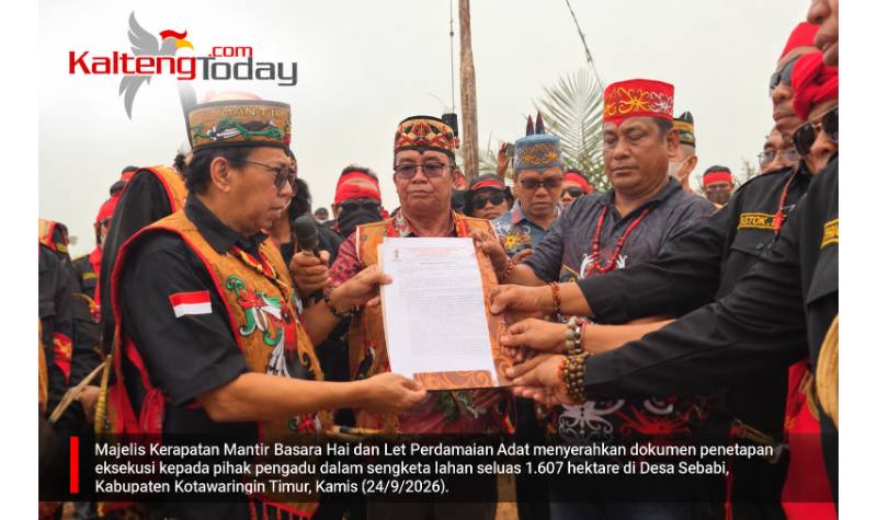 Eksekusi 1.607 Hektare : Majelis Hakim Basara Hai Tegaskan Putusan Adat, PT BAP Diberi 3×24 Jam Kosongkan Lahan