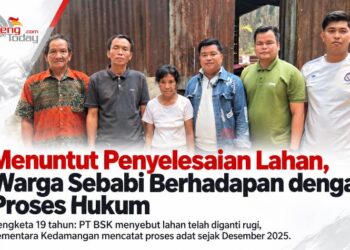 Menuntut Penyelesaian Lahan, Warga Sebabi Berhadapan dengan Proses Hukum