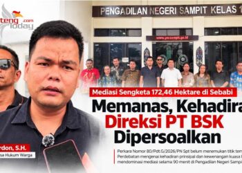 Mediasi Sengketa 172,46 Hektare di Sebabi Memanas, Kehadiran Direksi PT BSK Dipersoalkan